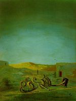 Пейзаж в пустыне 1934 Пейзаж в пустыне 1934